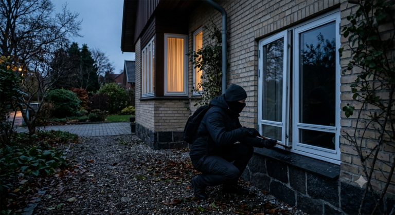 Indbrud stiger markant